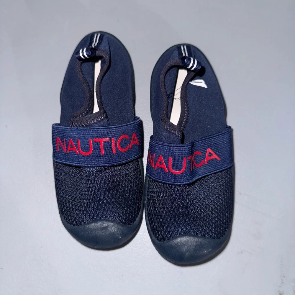 Nautica kids, water shoes, navy blue kids size 10